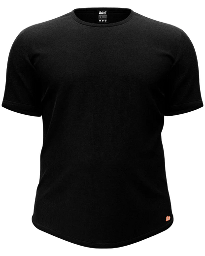 EARTH’S LIFETIME TEE: HEMP. BAMBOO. NO PFAS. GRIPS ARMS. HIDES GUT.